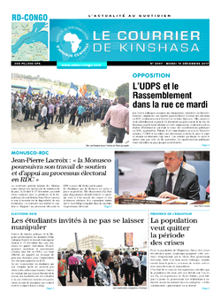 Les Dépêches de Brazzaville : Édition brazzaville du 19 décembre 2017