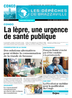 Les Dépêches de Brazzaville : Édition brazzaville du 29 janvier 2020