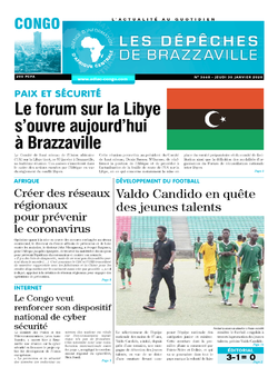 Les Dépêches de Brazzaville : Édition brazzaville du 30 janvier 2020