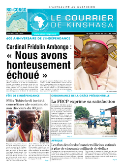Les Dépêches de Brazzaville : Édition brazzaville du 02 juillet 2020