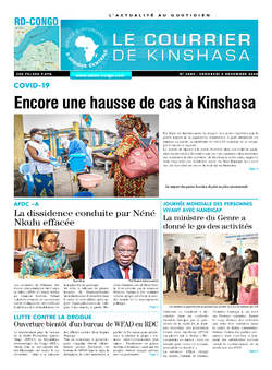 Les Dépêches de Brazzaville : Édition brazzaville du 04 décembre 2020