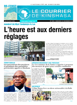 Les Dépêches de Brazzaville : Édition brazzaville du 23 décembre 2020