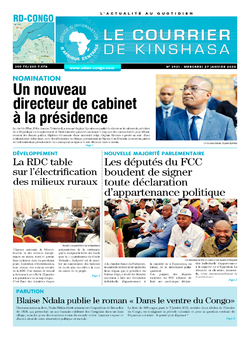 Les Dépêches de Brazzaville : Édition brazzaville du 27 janvier 2021
