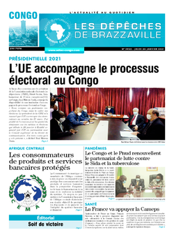 Les Dépêches de Brazzaville : Édition brazzaville du 28 janvier 2021