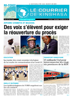 Les Dépêches de Brazzaville : Édition brazzaville du 10 février 2021
