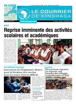Les Dépêches de Brazzaville : Édition brazzaville du 11 février 2021