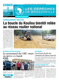 Les Dépêches de Brazzaville : Édition brazzaville du 10 mai 2021