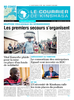 Les Dépêches de Brazzaville : Édition le courrier de kinshasa du 26 mai 2021