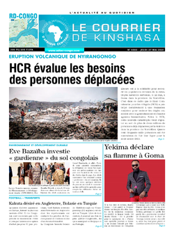 Les Dépêches de Brazzaville : Édition le courrier de kinshasa du 27 mai 2021