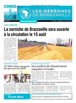 Les Dépêches de Brazzaville : Édition brazzaville du 02 juillet 2021