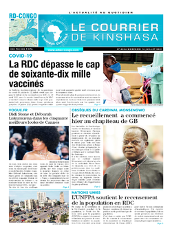 Les Dépêches de Brazzaville : Édition brazzaville du 14 juillet 2021