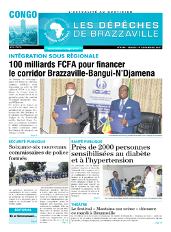 Les Dépêches de Brazzaville : Édition brazzaville du 14 décembre 2021