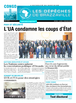 Les Dépêches de Brazzaville : Édition brazzaville du 07 février 2022
