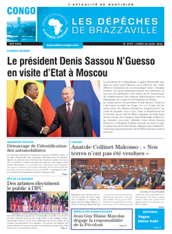 Les Dépêches de Brazzaville : Édition brazzaville du 24 juin 2024