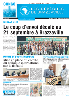 Les Dépêches de Brazzaville : Édition brazzaville du 12 septembre 2024