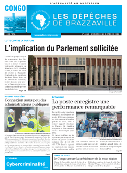 Les Dépêches de Brazzaville : Édition brazzaville du 23 octobre 2024