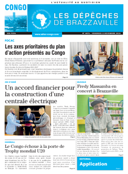 Les Dépêches de Brazzaville : Édition brazzaville du 08 novembre 2024