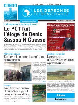 Les Dépêches de Brazzaville : Édition brazzaville du 06 février 2025